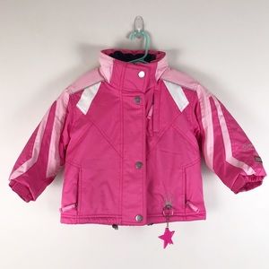 Spyder 3T XLT small to tall jacket coat pink